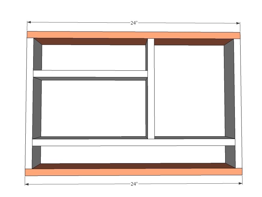 Flip Down Wall Art Desk — step 3