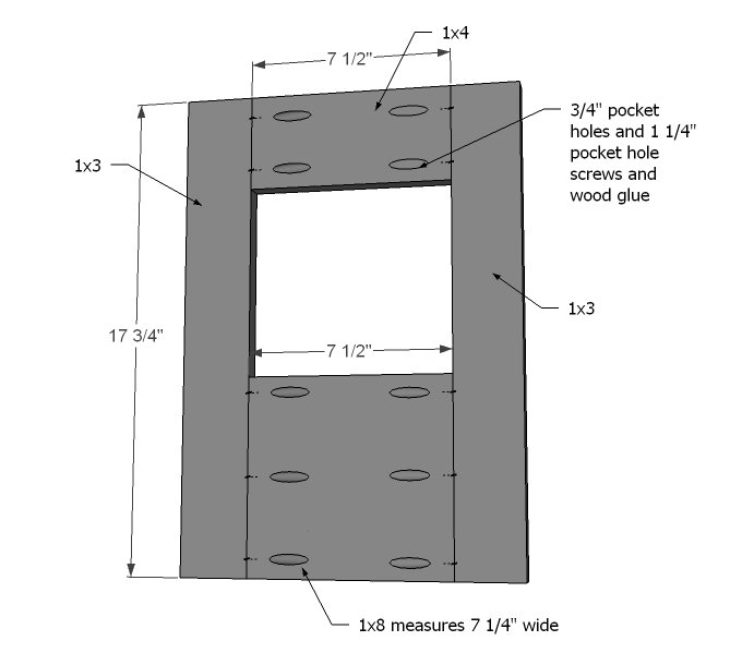 Flip Top Panel Bench — step 2