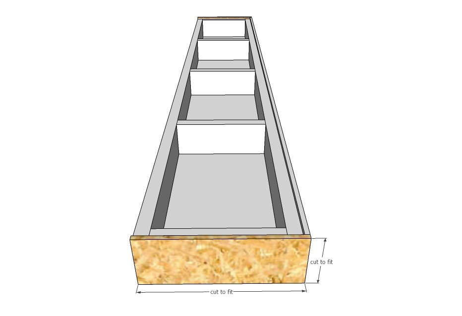Floating Shelf with 1/4" Plywood Covering — step 4