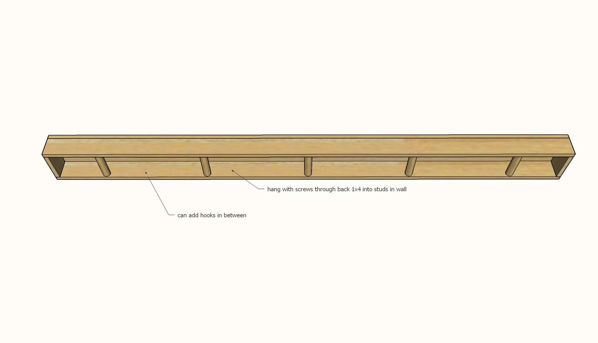 Floating Shelf Hidden Closet — step 4