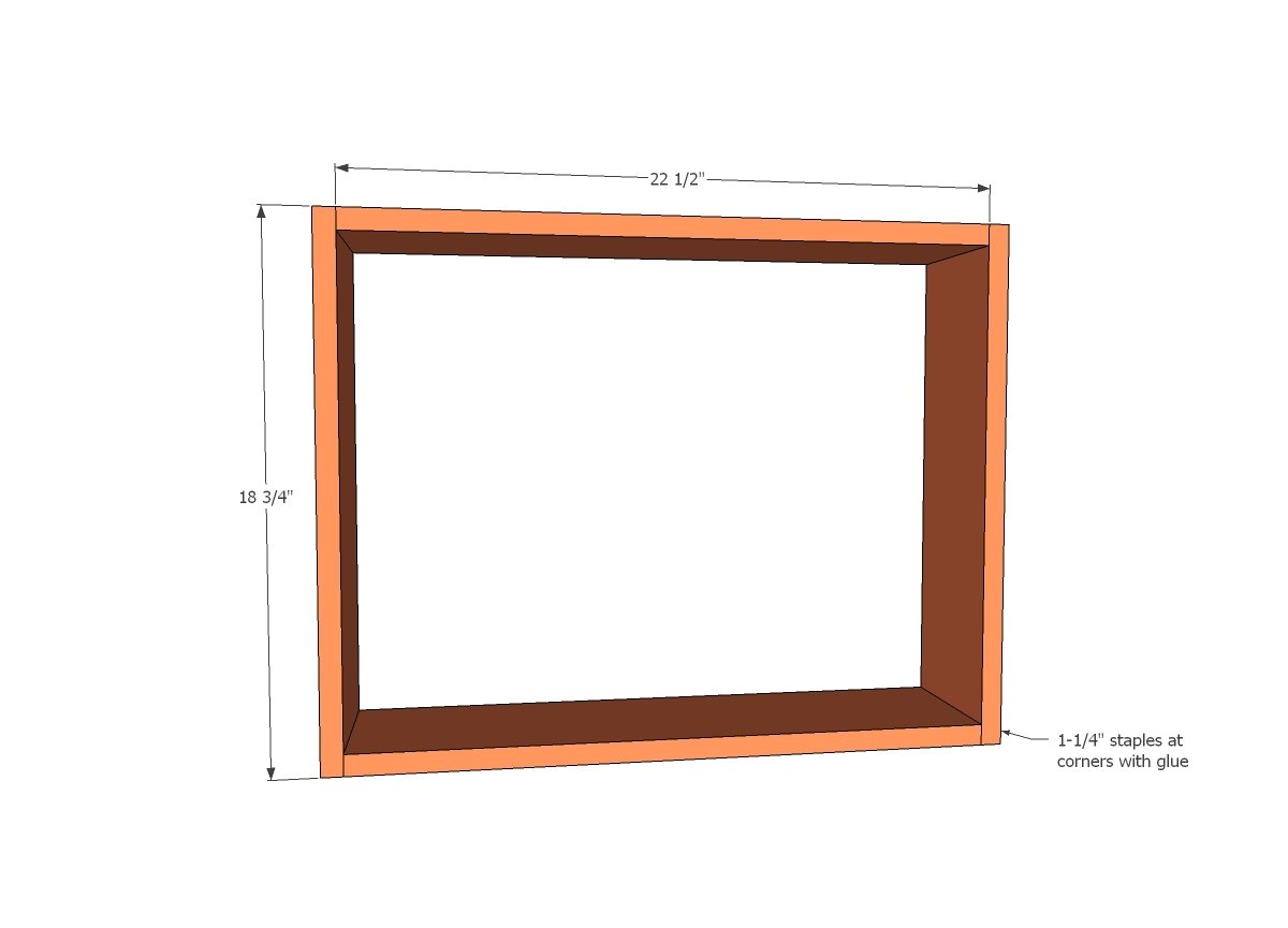 Fold Down Serving Station — step 1