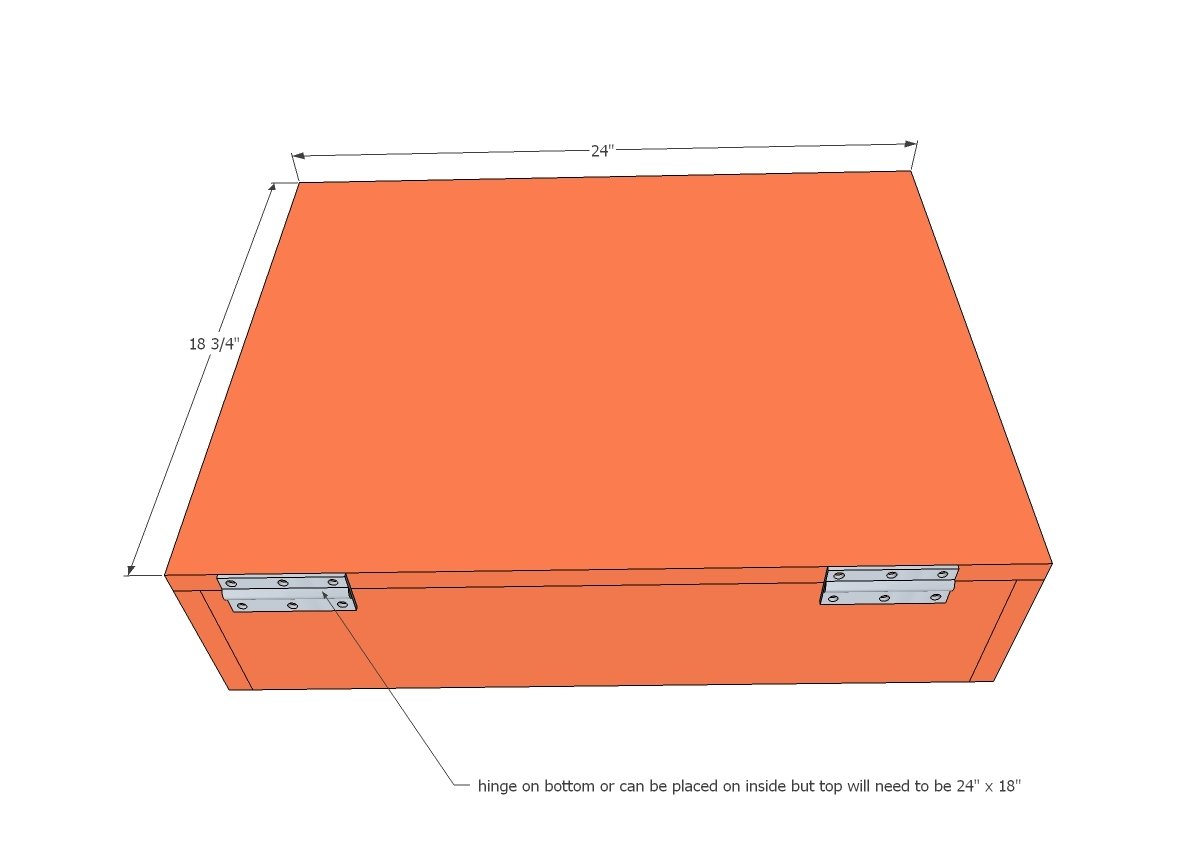 Fold Down Serving Station — step 3