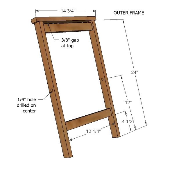 Folding Camp Stools — step 1