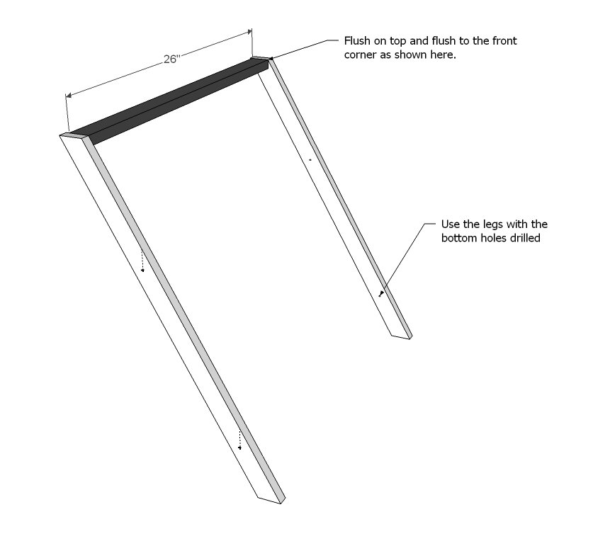Folding Plant Stand — step 2