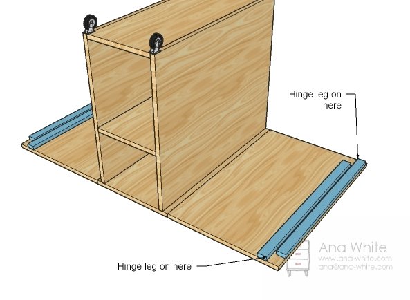 Folding Sewing Table — step 5