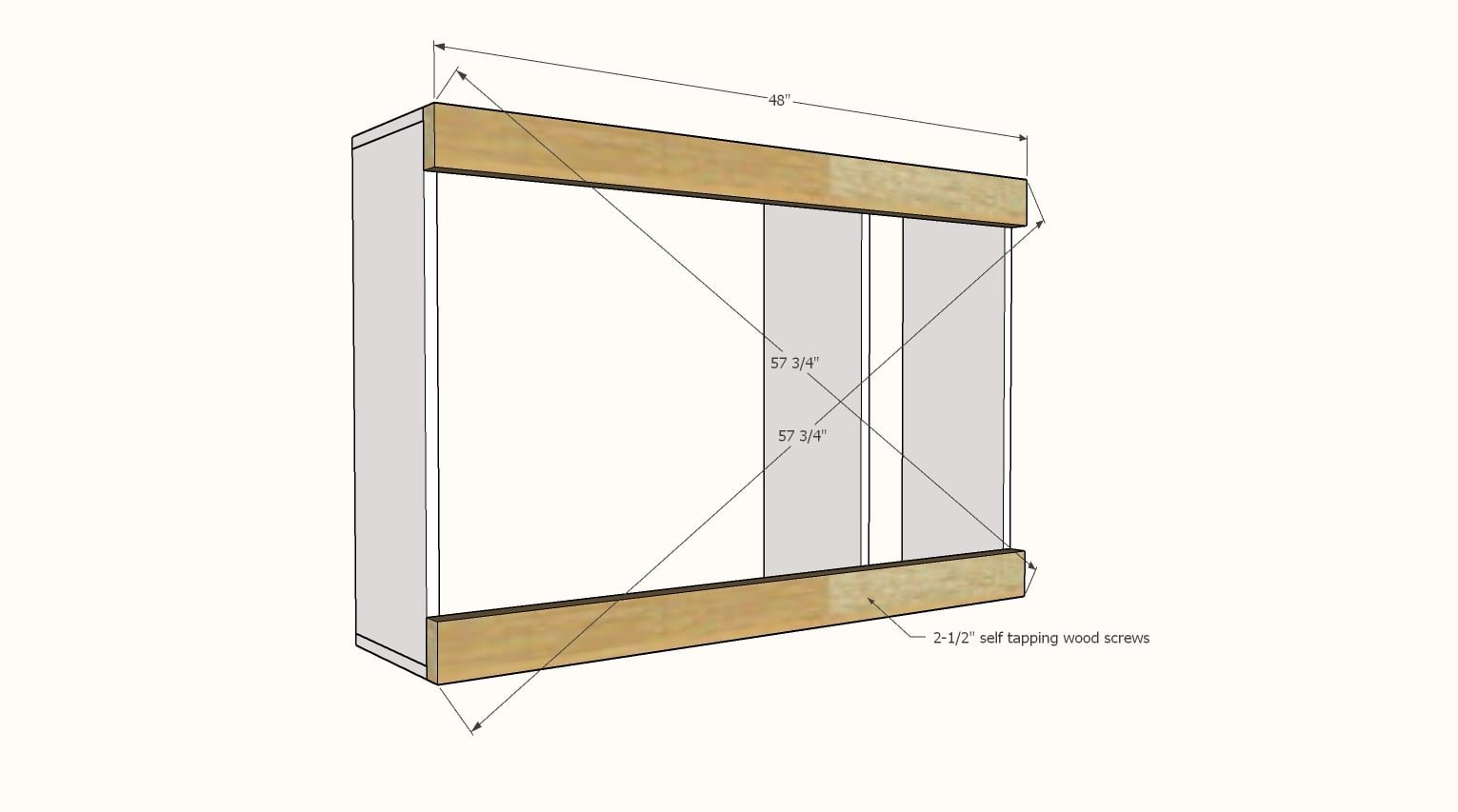 Folding Workbench — step 2