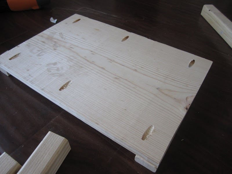 Footboard Bench — step 2