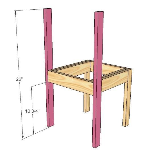 Four Dollar Stackable Children’s Chairs — step 5