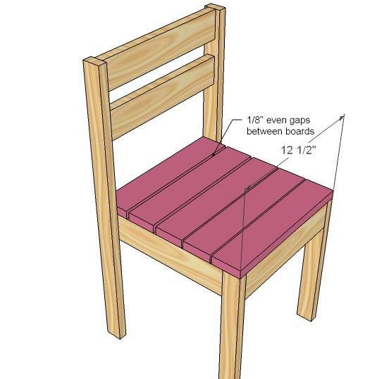 Four Dollar Stackable Children’s Chairs — step 7