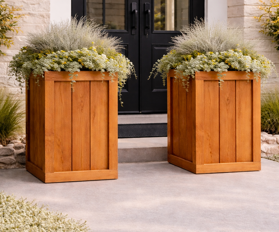 Frame and Panel Planters