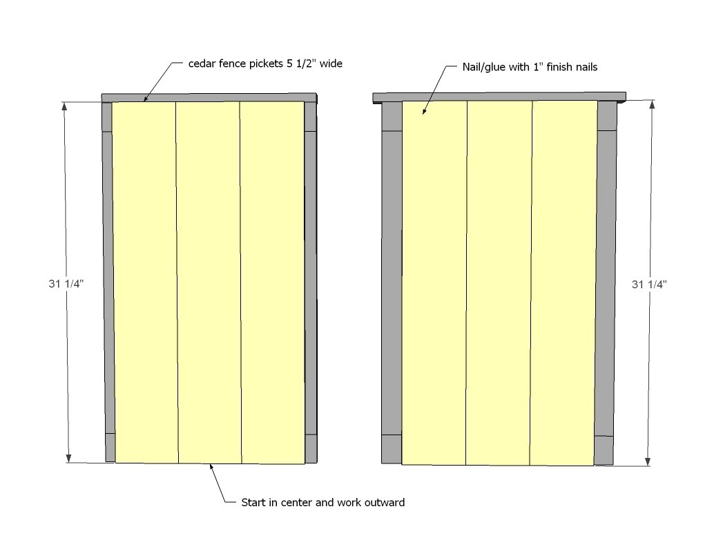 Frame and Panel Planters — step 3