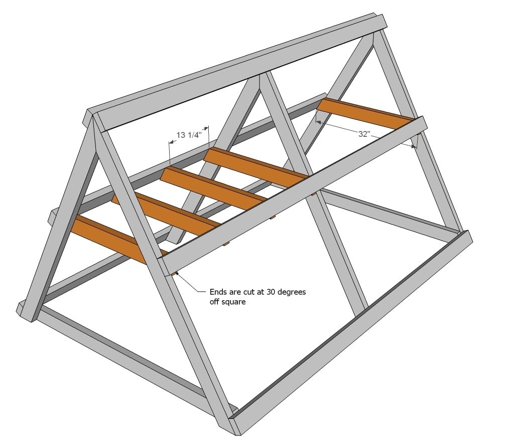 A Frame Chicken Coop Tractor — step 3