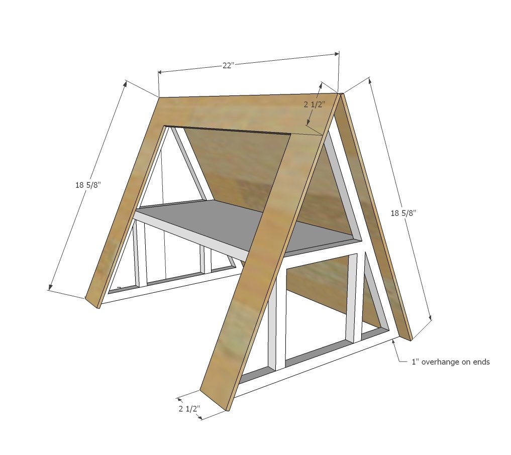 A Frame Dollhouse — step 3
