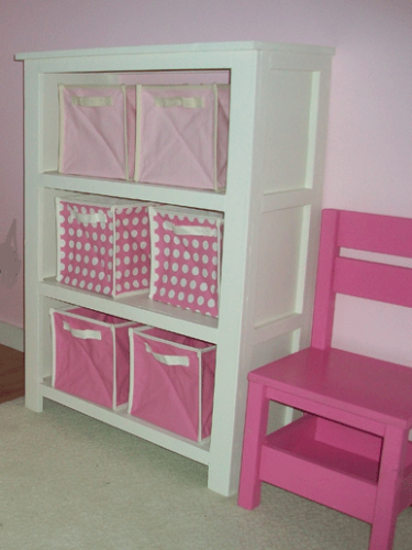 Framed Three Shelf Bookshelf