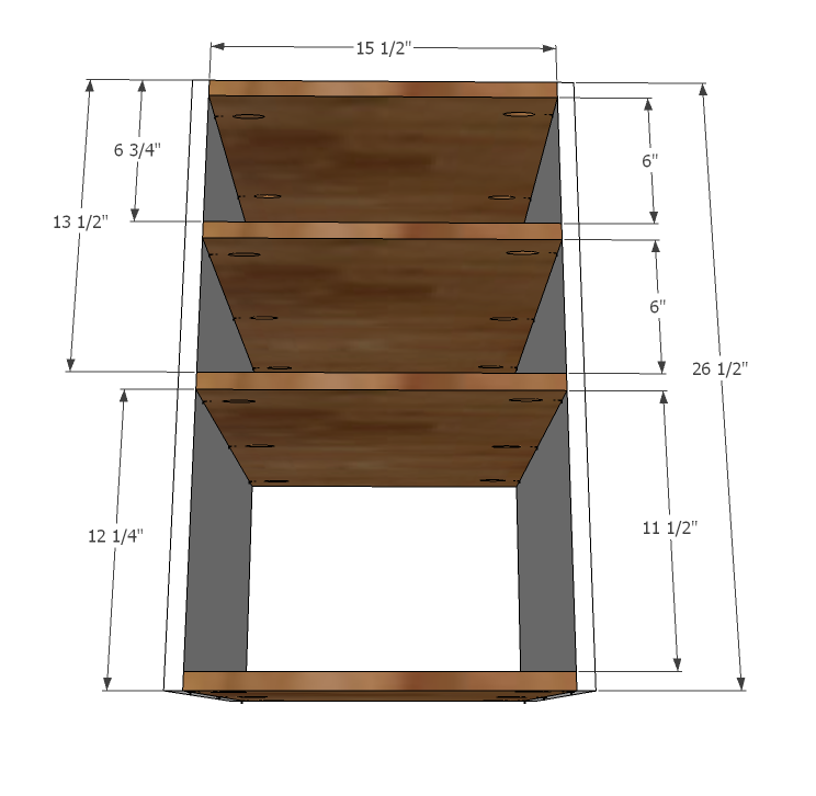 Frameless Office Open Shelf Base — step 2