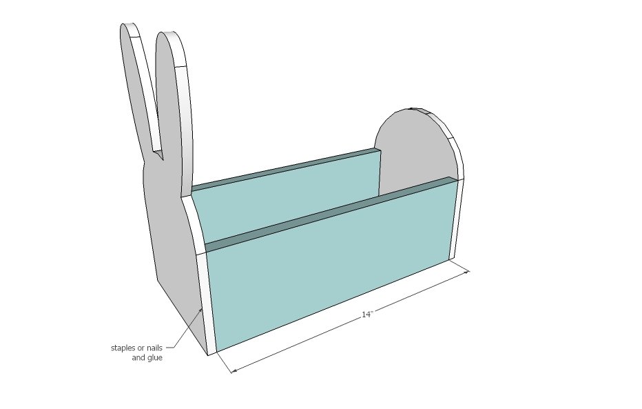 Bunny Basket Tote — step 2