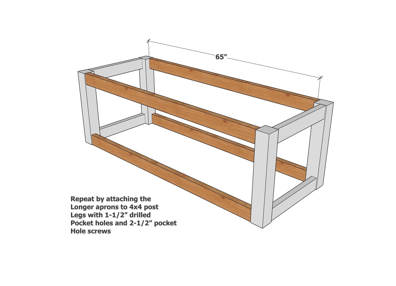 Outdoor Grill Cart — step 2