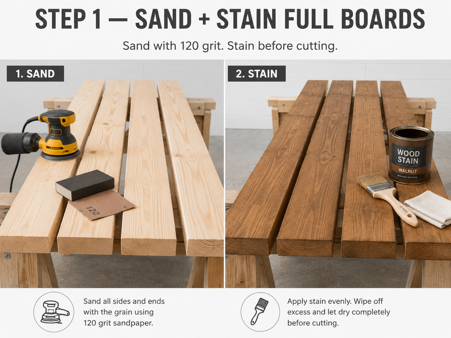 Giant Tumbling Tower Game — step 1
