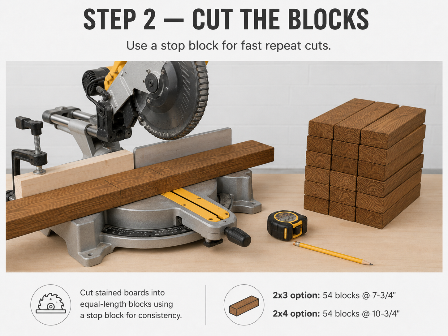 Giant Tumbling Tower Game — step 2