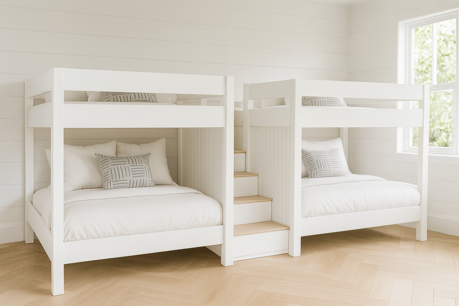 Heavy-Duty Bunk Bed Plans (Twin, Full, or Queen Sizes)