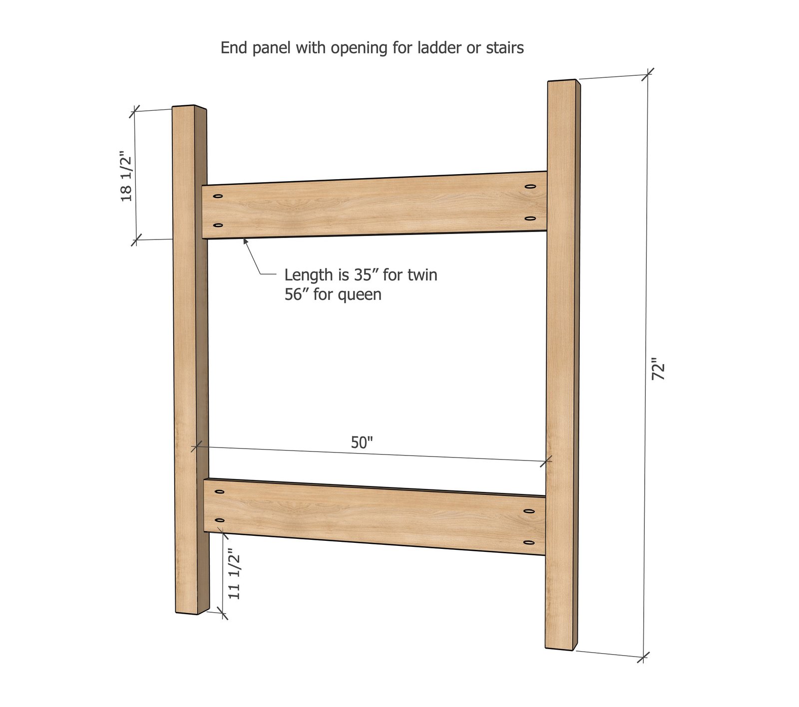 Heavy-Duty Bunk Bed Plans (Twin, Full, or Queen Sizes) — step 3