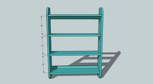Narrow Wall Shelf — step 3