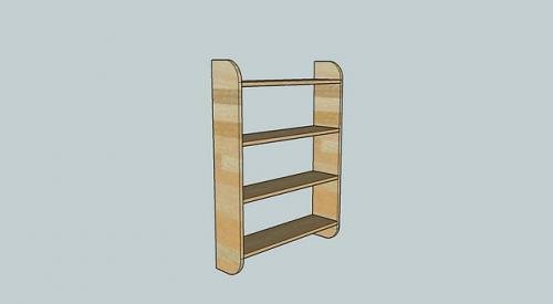 Narrow Wall Shelf — step 4