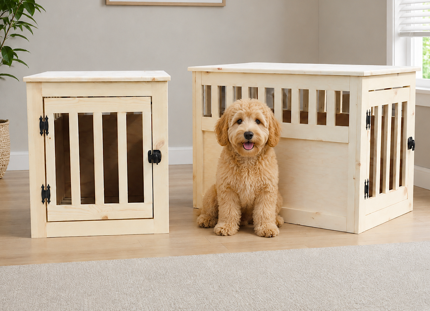 Pet Kennel End Table Plans | Step‑by‑Step + Photos