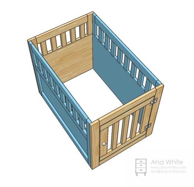 Pet Kennel End Table Plans | Step‑by‑Step + Photos — step 9