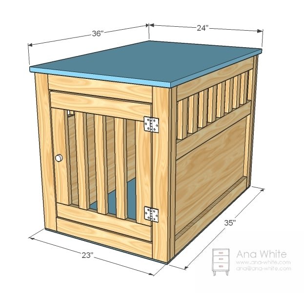 Pet Kennel End Table Plans | Step‑by‑Step + Photos — step 10
