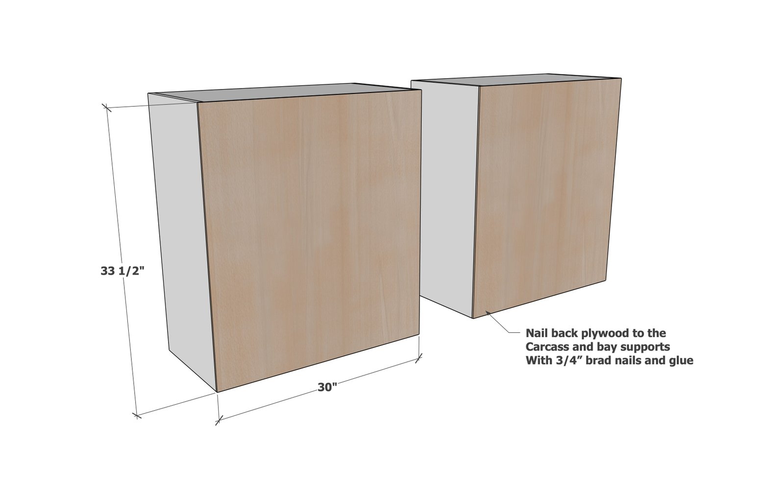 Plans: DIY Bathroom Tall Boy Cabinet — step 4