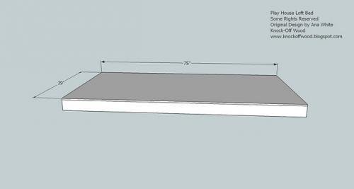 Full Height Playhouse Loft Bed — step 2