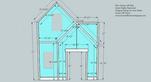 Full Height Playhouse Loft Bed — step 6