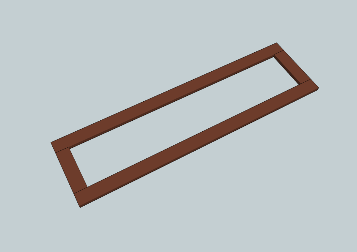 Full Size Slatted Headboard — step 2