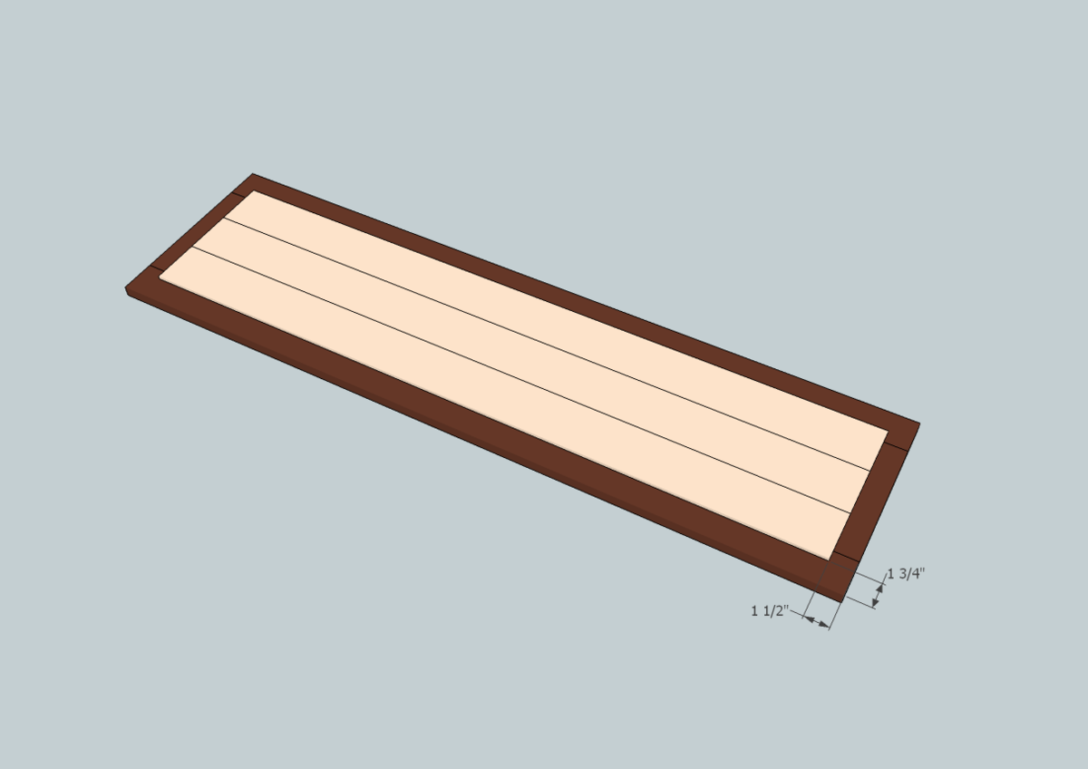 Full Size Slatted Headboard — step 3