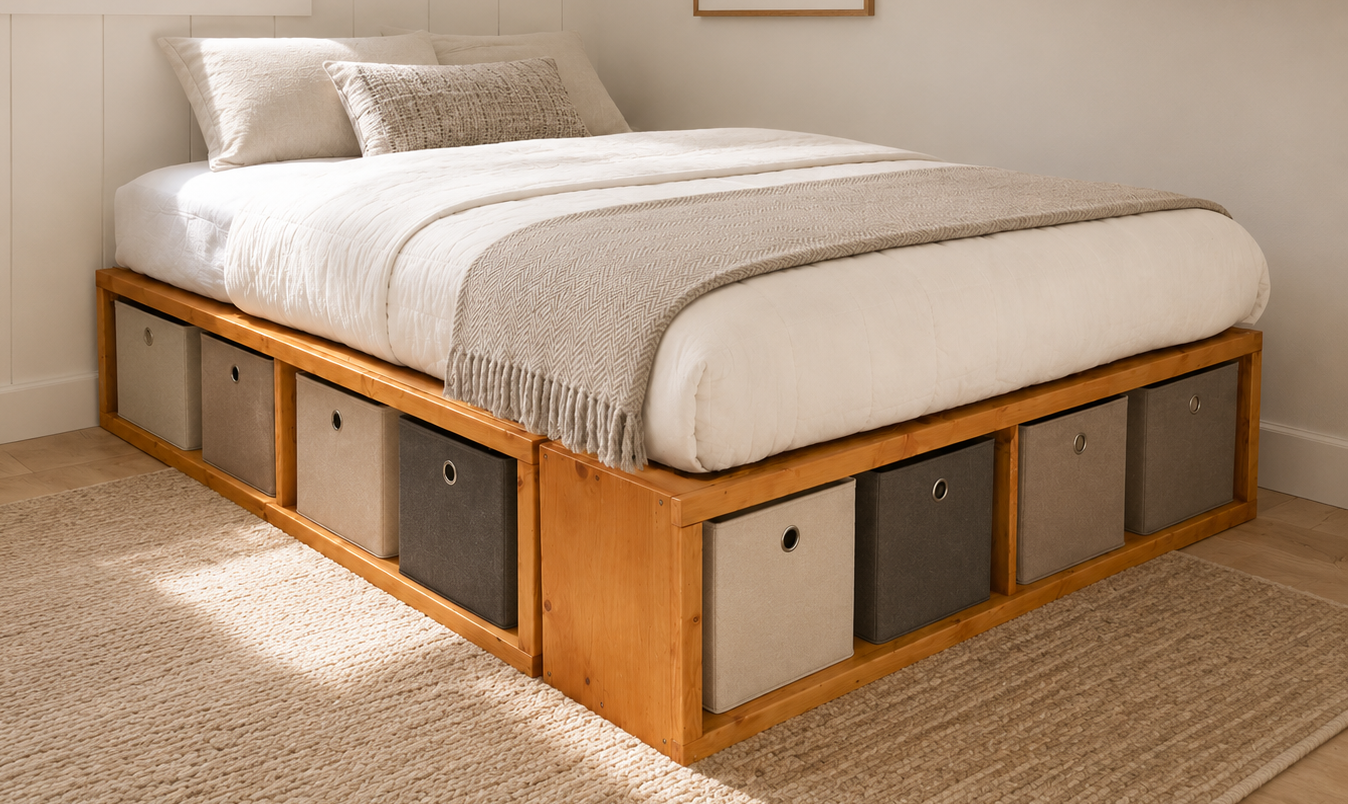 Full Storage (Captains) Bed