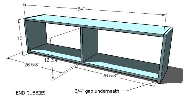 Full Storage (Captains) Bed — step 1