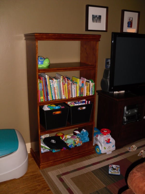 Full Toy box bookcase