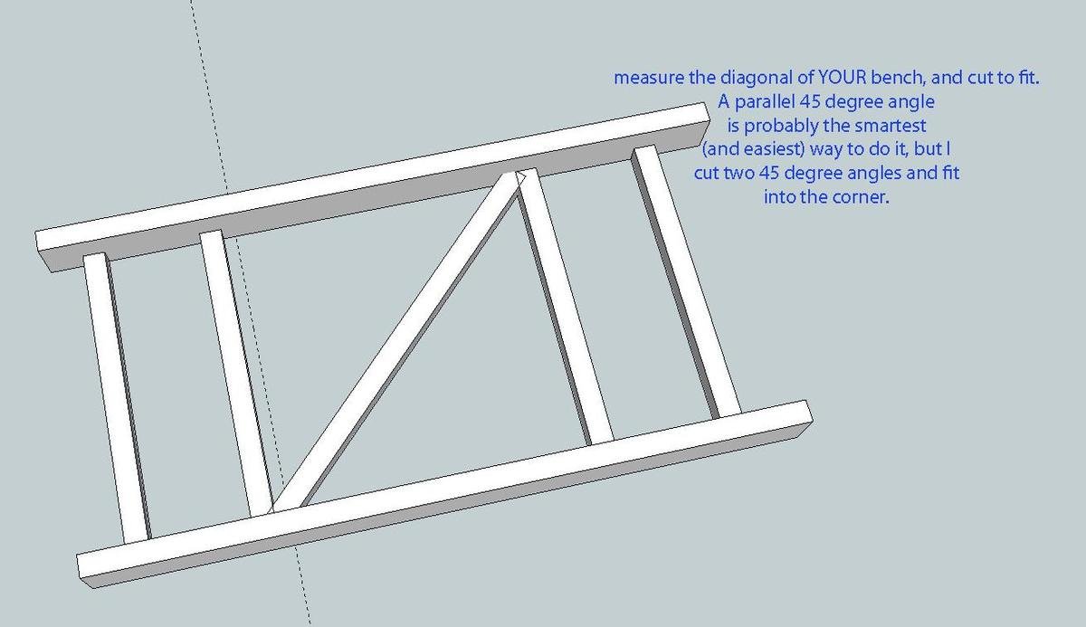 Garden Bench — step 2