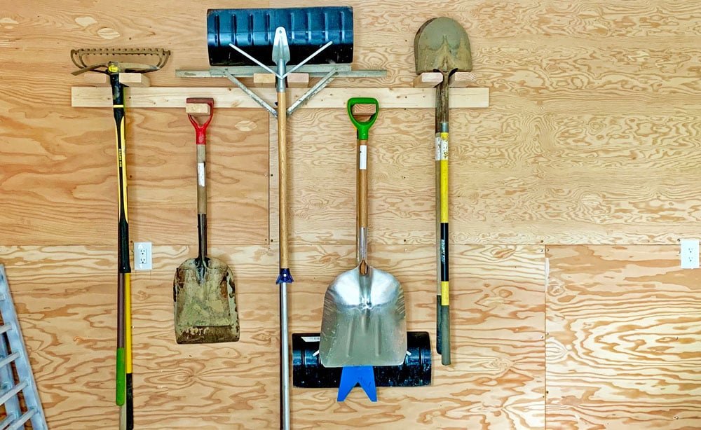 Garden Tool Storage