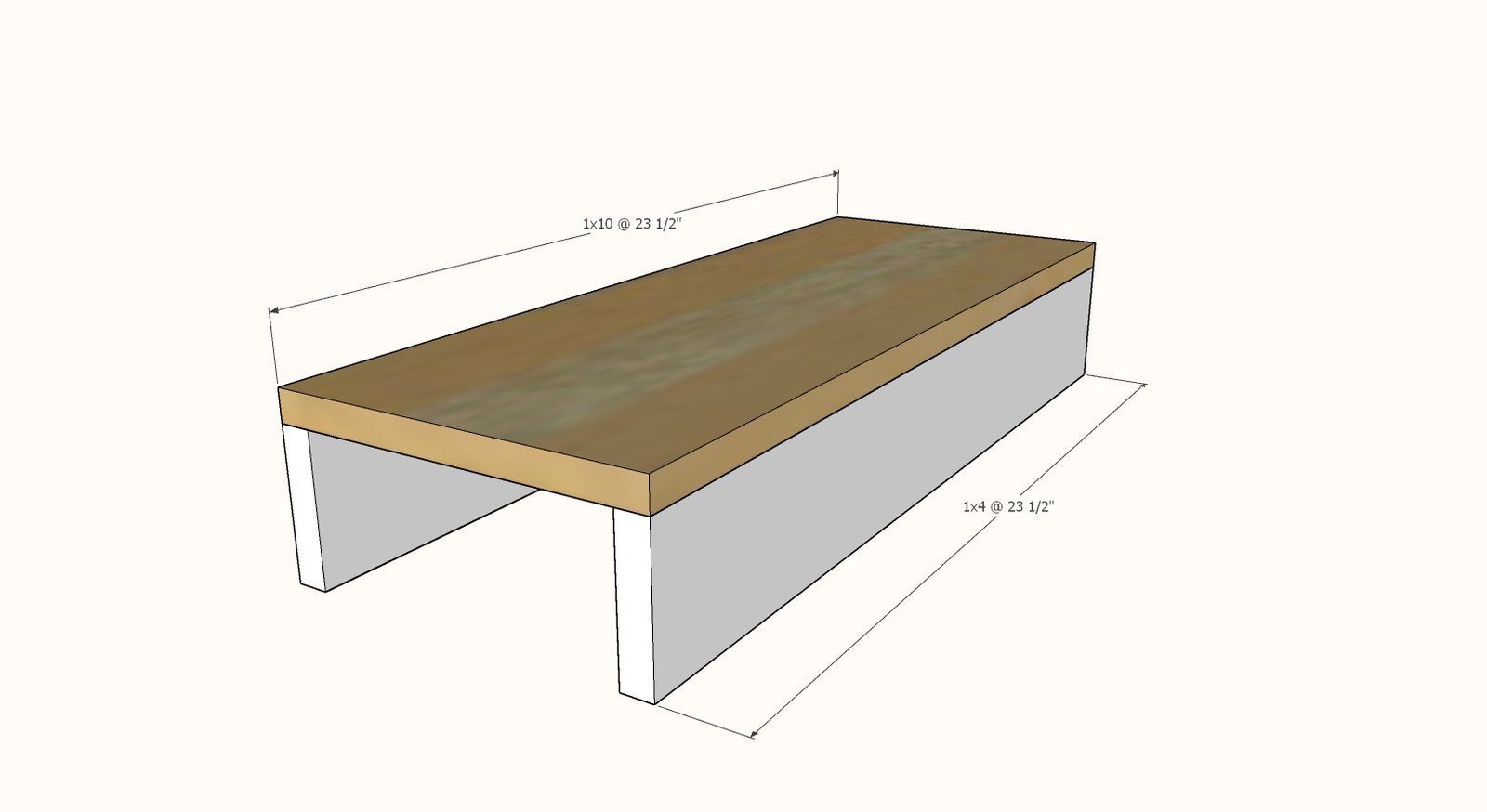 Gathering Kitchen Island — step 1