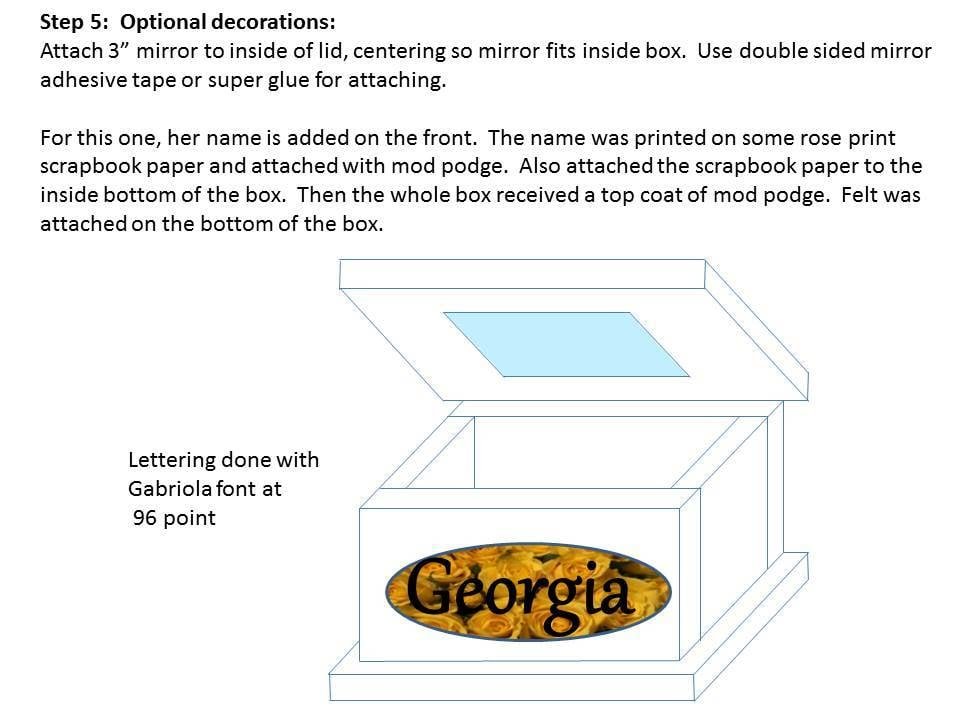 Georgia's Jewelry Box — step 5