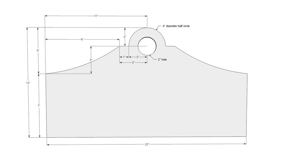 Giant Clipboard Wall Easel Chalkboard — step 1
