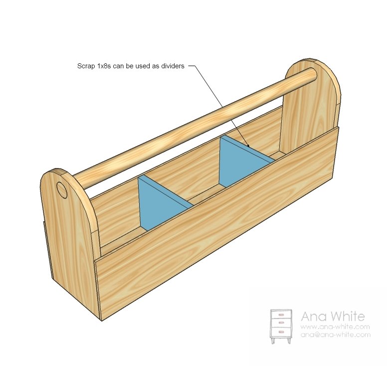 Gift Wrap Organizer Toolbox — step 5