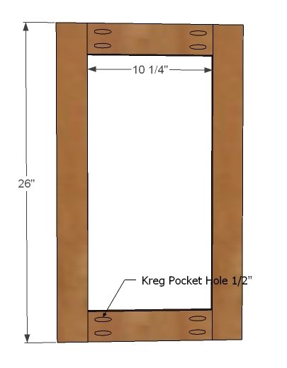 Glass Doors for the Open Base Basic Collection — step 1