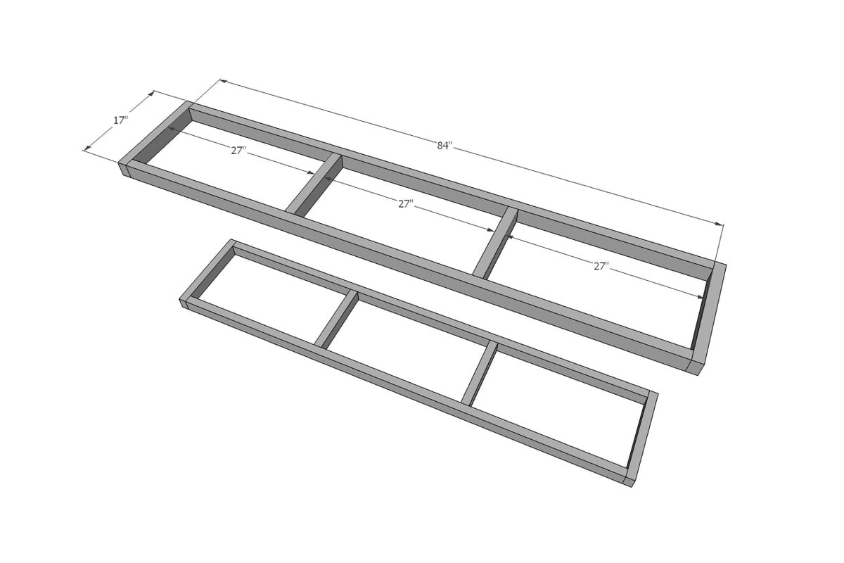 Grandy Barn Door Console — step 1