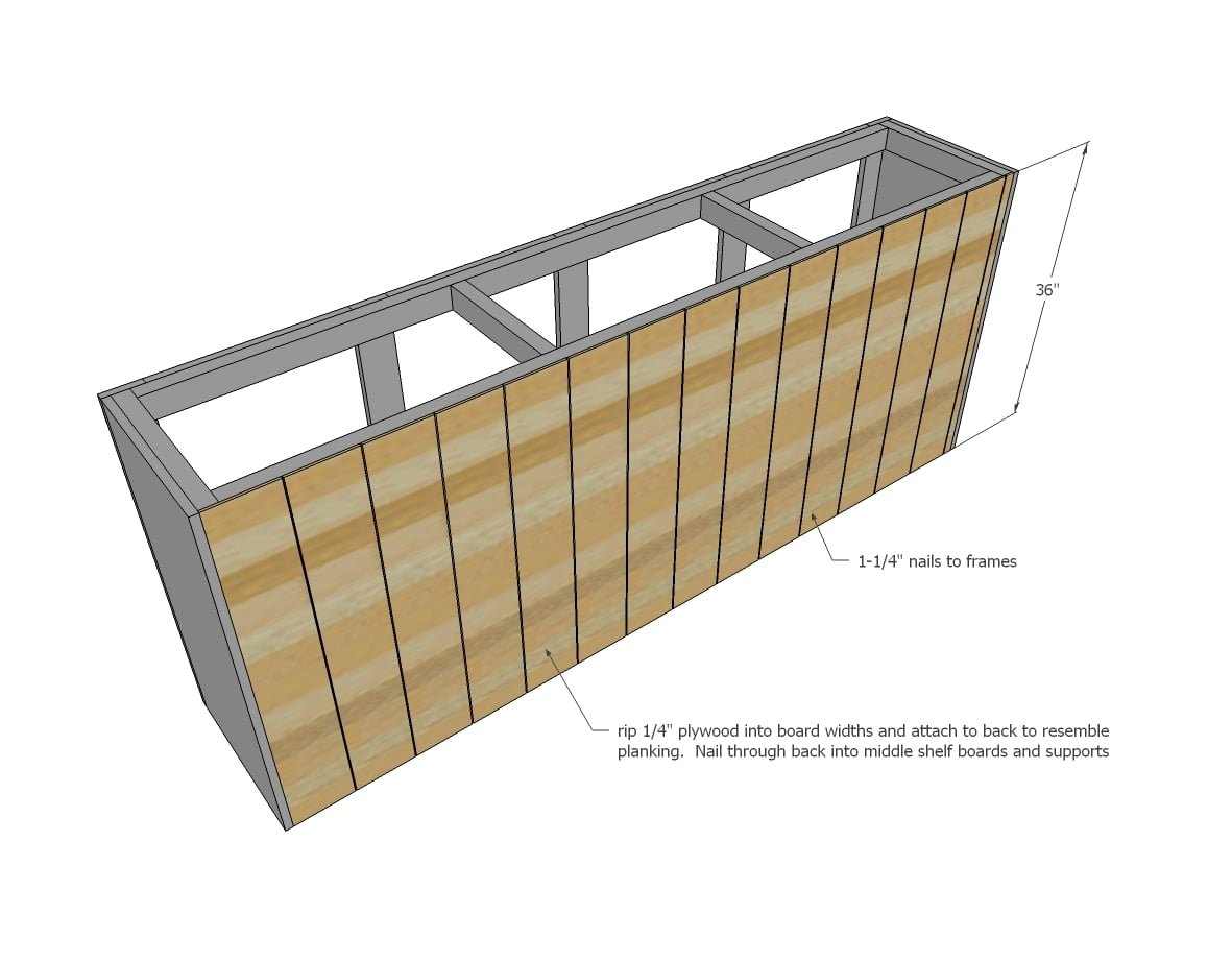 Grandy Barn Door Console — step 8
