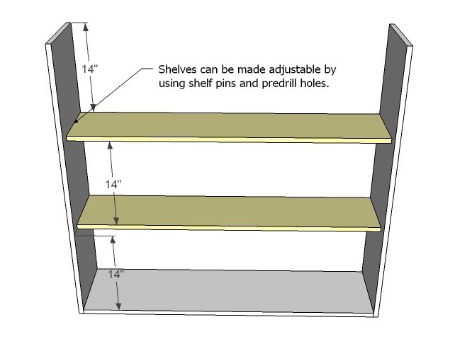 Grant Secretary Top Hutch with Doors — step 2