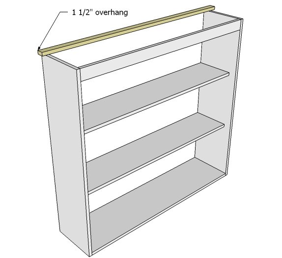 Grant Secretary Top Hutch with Doors — step 4
