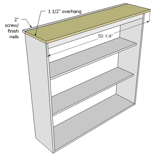 Grant Secretary Top Hutch with Doors — step 5